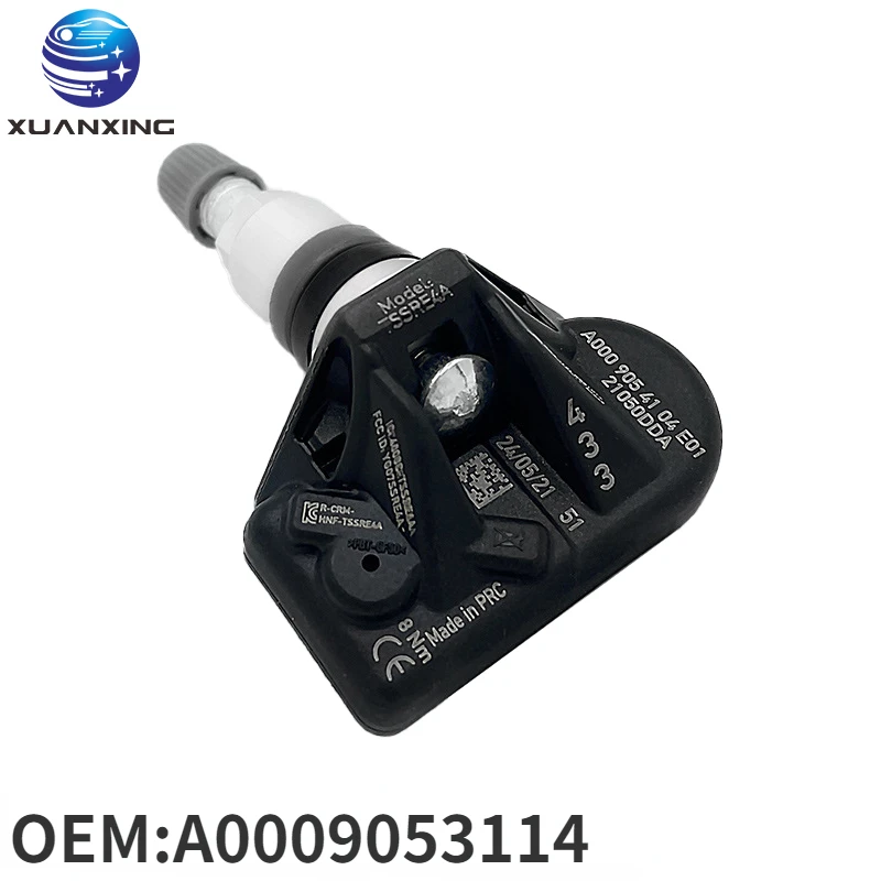 TPMS A0009053114 Tire Pressure Sensor Monitoring System Aluminum Valve 433MHz for Mercedes