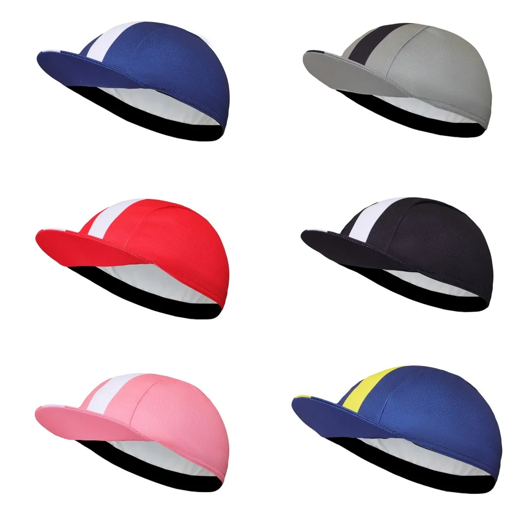 

Simple Striped Series Cycling Cap Unisex Cycling Helmet Lined Turban Quick-drying Breathable Bicycle Cap Baseball Cap Golf Hat