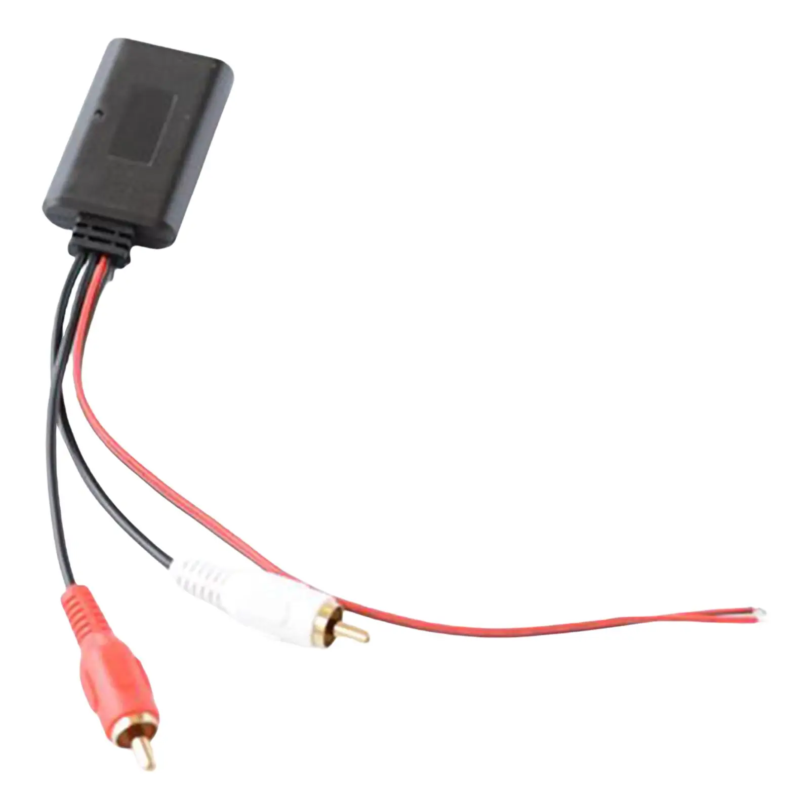

Car AUX Cable Adapter 2 RCA Interface Connector Module 12V for Vehicle Replace