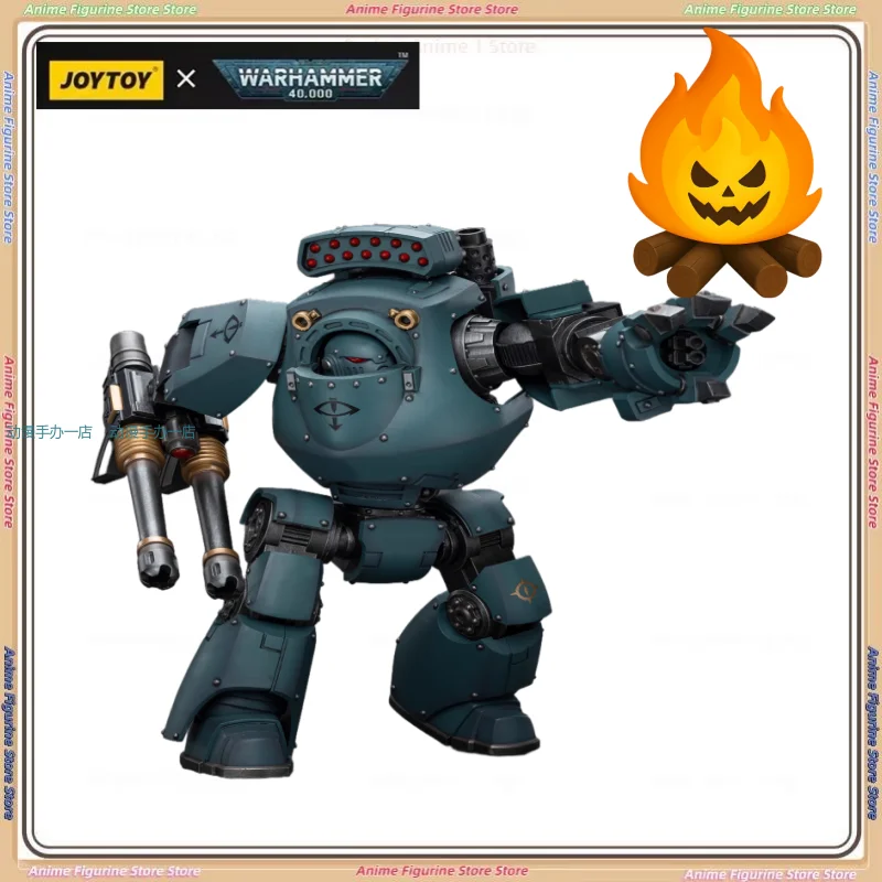 

JOYTOY dark source warhammer Horus chaos autocannon scorners fearless mecha hand puppet sculpture