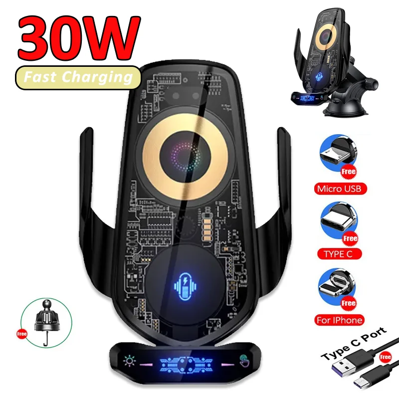 30W Magnetic Wirele… - image