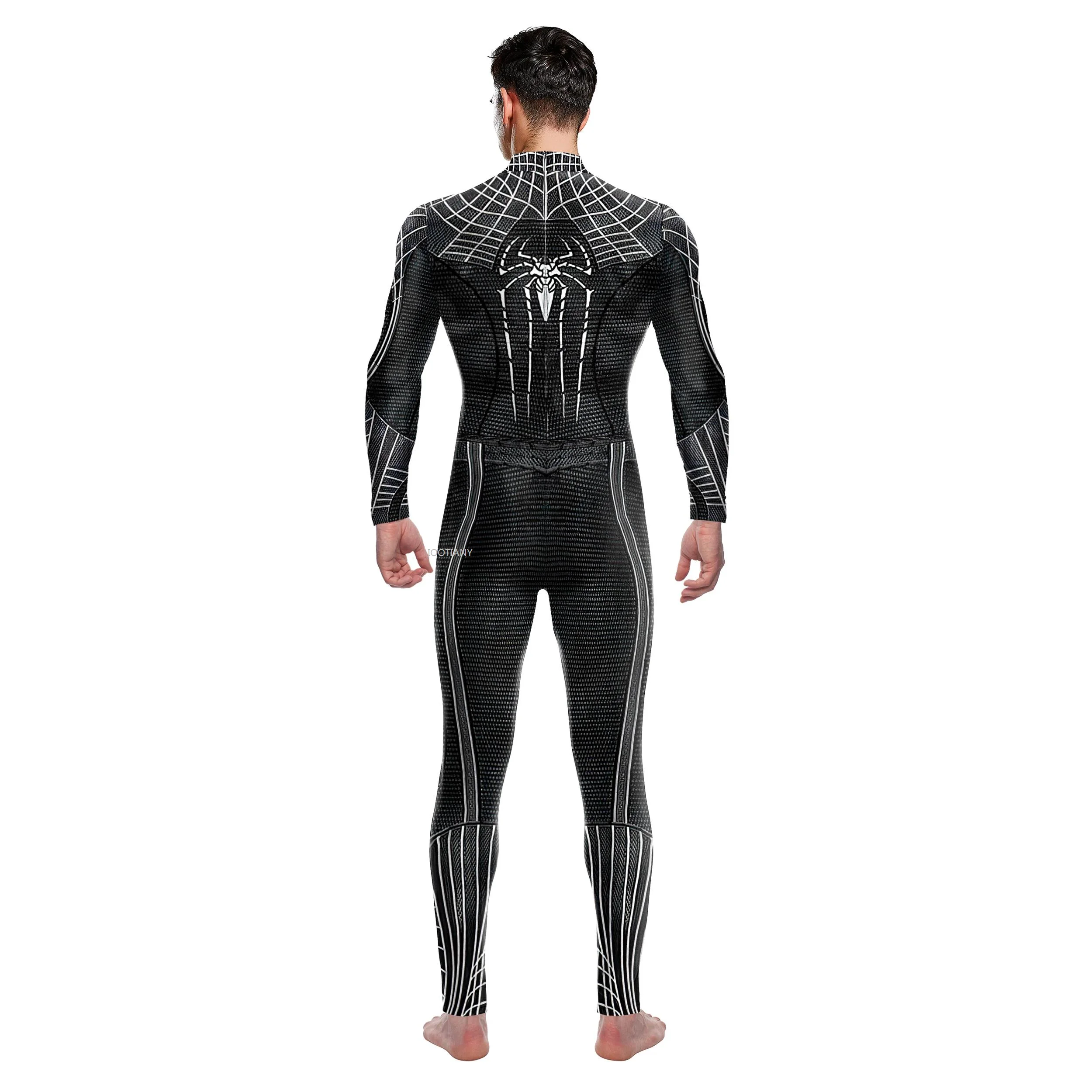 Combinaison de cosplay de film unisexe, olympiques Zentai, costume de batterie, olympiques de jeu de rôle musculaire d'Halloween, fête de carnaval, habillage Catsuit, femmes et hommes