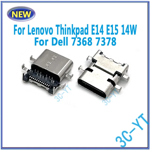 1-10 SZTUK Nowe złącze typu C do Lenovo Thinkpad E14 E15 14W F lub Dell 7368 7378 Gniazdo DC Jack Port ładowania USB
