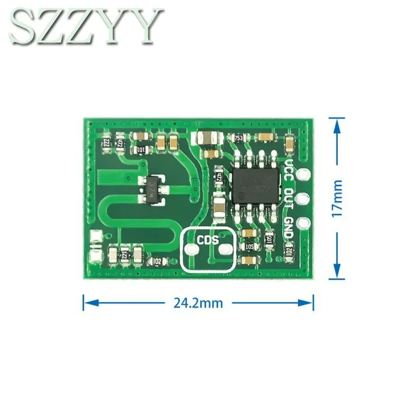 RCWL-0515 12-15m long distance 2.7g microwave detection module is suitable for garage lamp/UV lamp