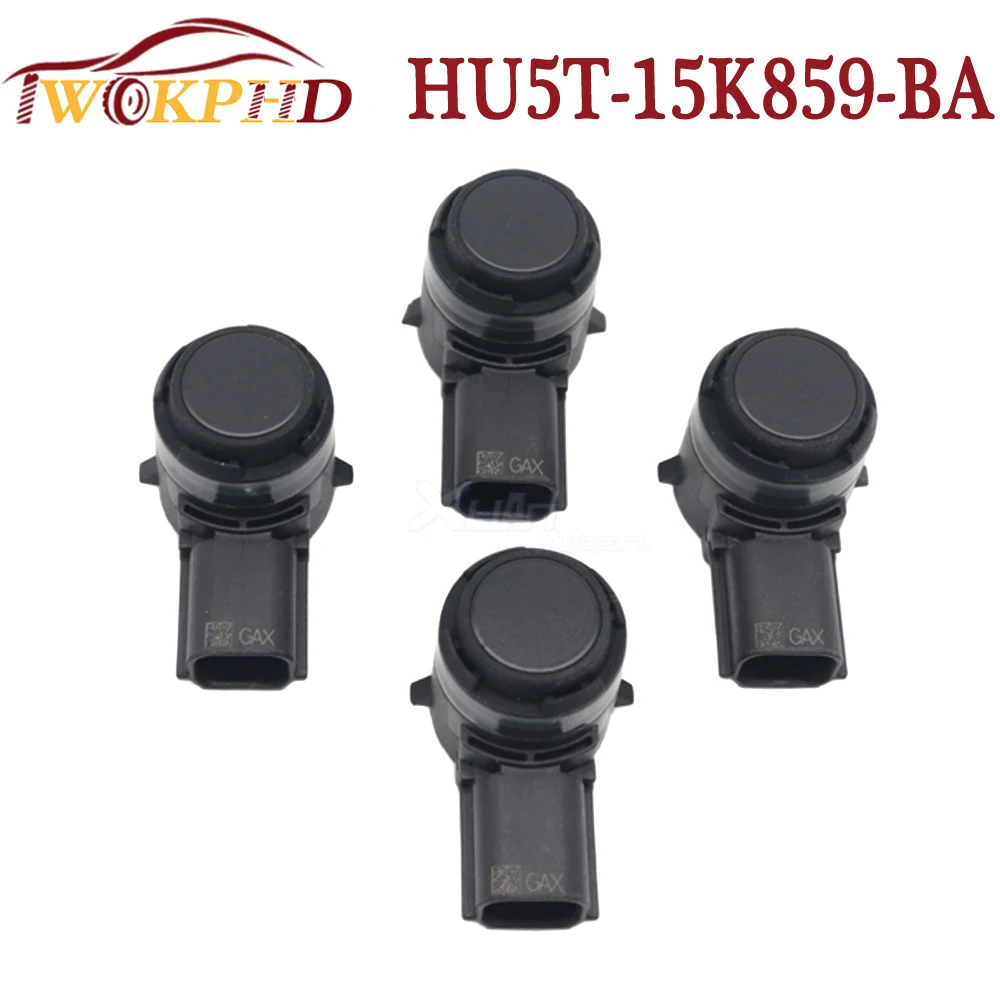 

4PC Car HU5T-15K859-BA Ultrasonic PDC Backup Assist Radar Parking Sensor for Ford TRANSIT CUSTOM 2.0 TDCi Lincoln EcoSport 13-21