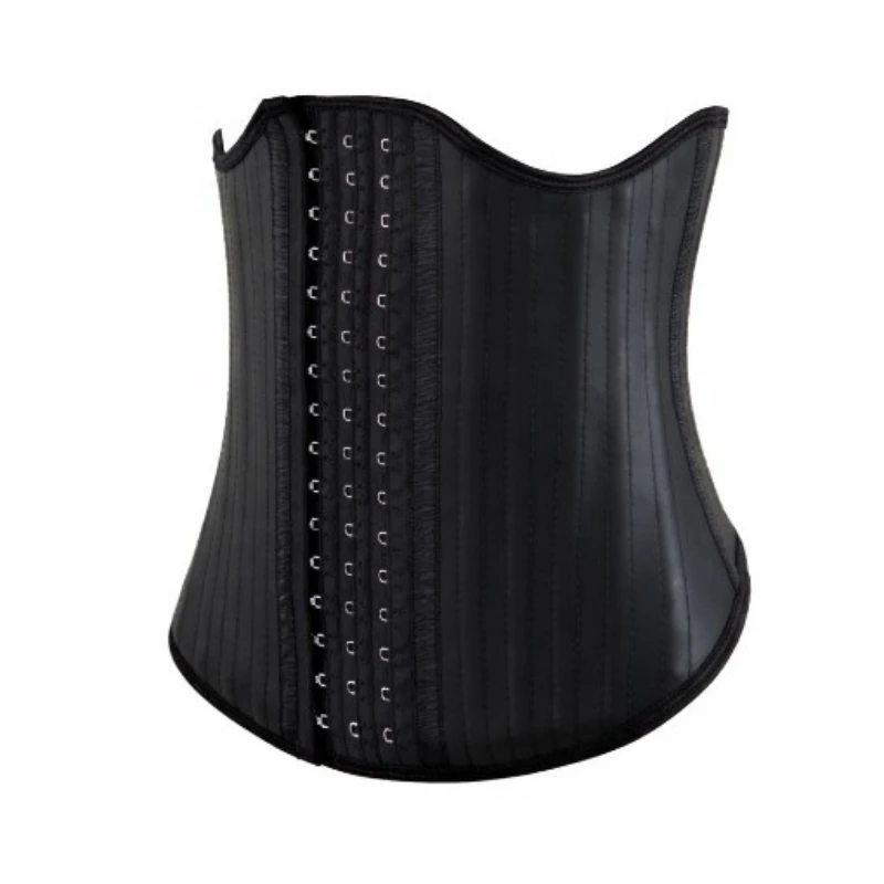 

Послеродовой корсет-тренажер для талии из латекса с 25 стальными косточками, утягивающий корсет для женщин, корректирующий фигуру, для контроля живота, спортивный пояс-корсет Fajas