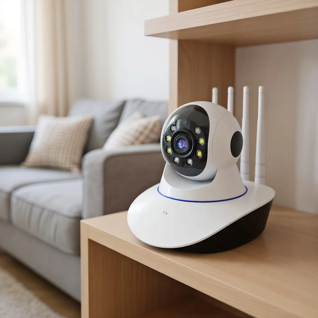 

5 Antenna WiFi Camera - 360° HD Home Security Monitor