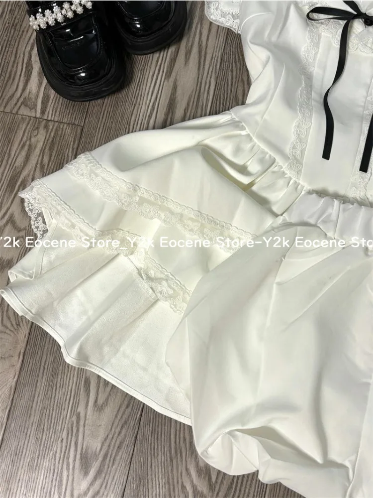College Style Elegant One Piece Dress Girl Sweet Sailor Collar