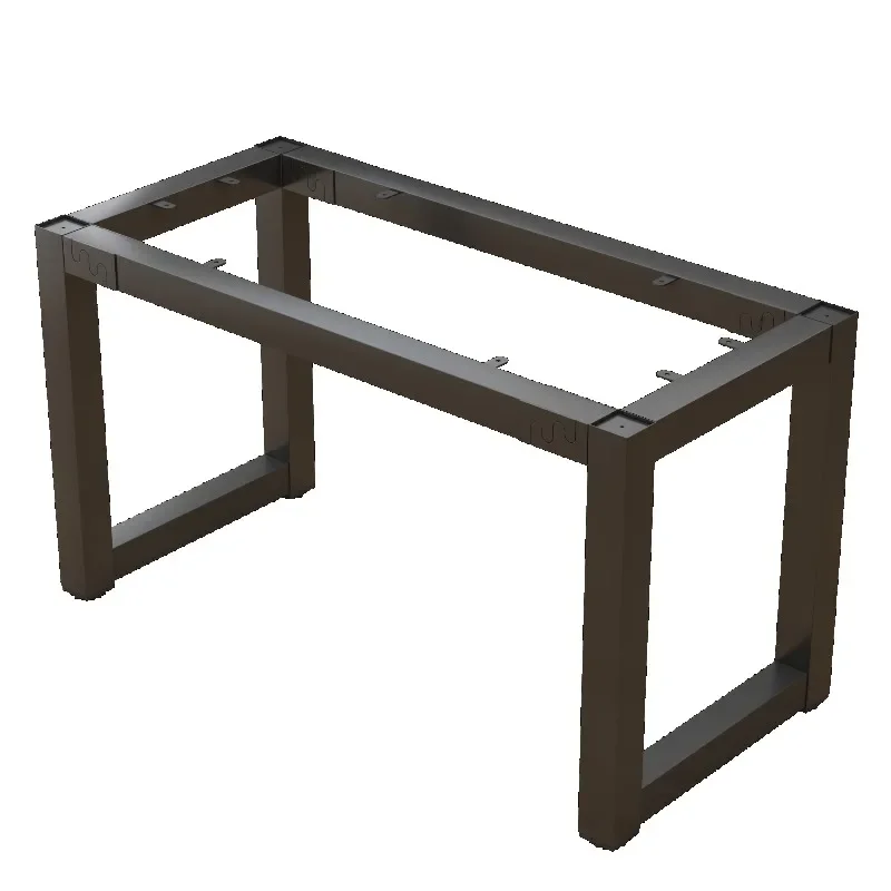 

Wrought iron dining table office meeting computer table coffee table base shelf