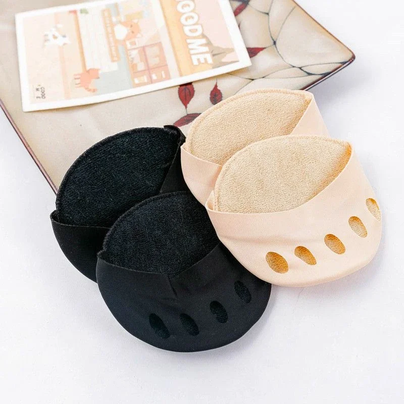 2/6Pcs Five Toes Forefoot Pads for Women High Heels Half Insoles Calluses Corns Foot Pain Care Absorbs Shock Sock Toe Insert Pad