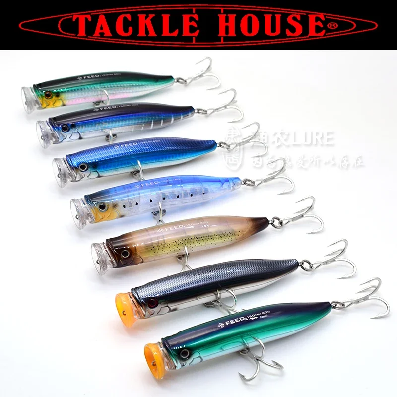 TACKLE HOUSE FEED POPPER 45g 60g 74g Road Subbait Surface Wave Climbing CFP Floating Water