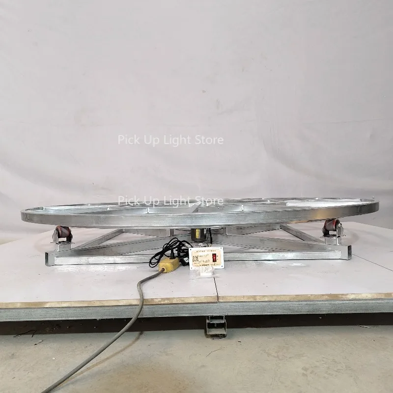 electric remote control turntable live broadcast rotating stage product display shooting live dance electric motorcycle display