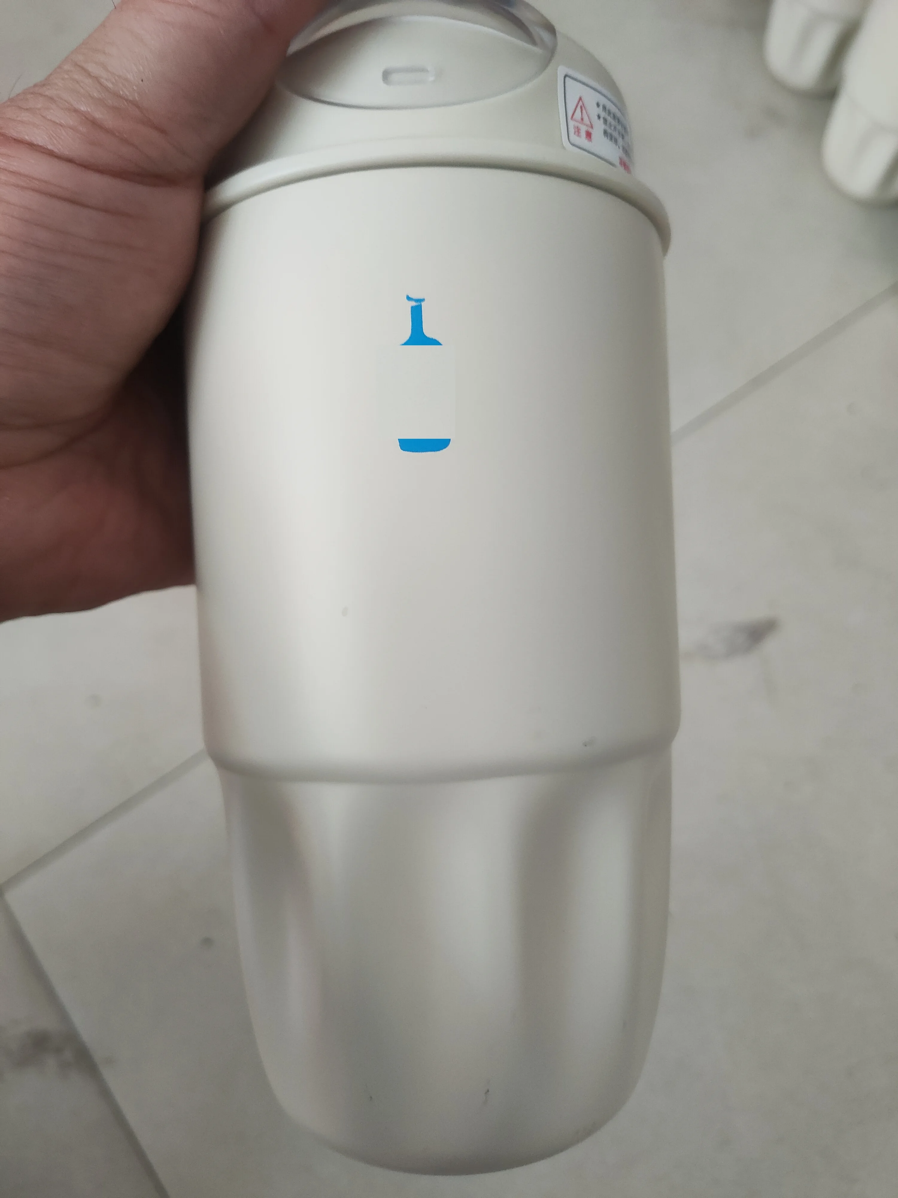 450 مللي ترمس بطانة سيراميك فنجان قهوة جدار مزدوج مكنسة من الفولاذ المقاوم للصدأ معزول الترمس للقهوة الحرارية القدح بهلوان هدية #5