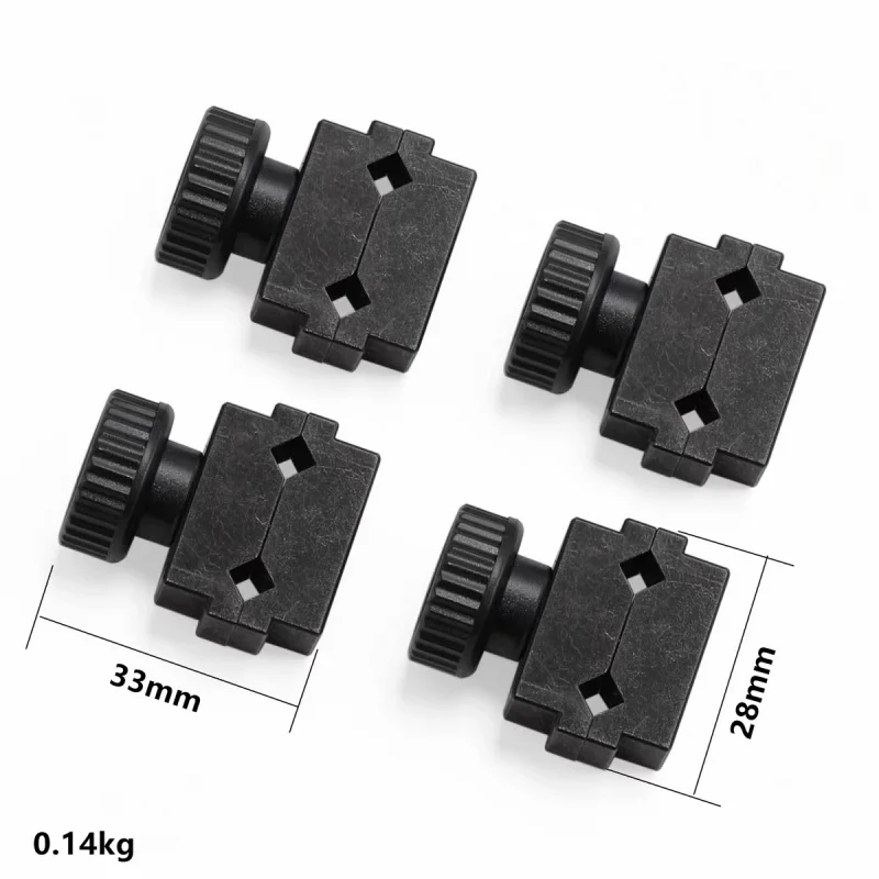 4PCS Fuel Line Angle Holder Clamp 3/16