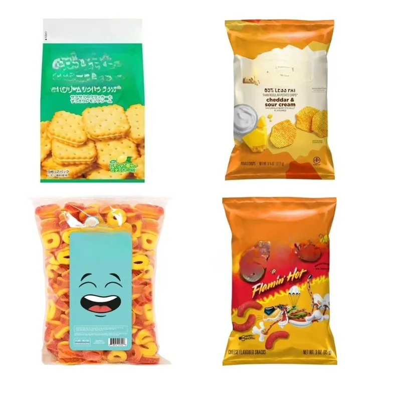 Full Automatic Multihead Weigher Nitrogen Corn Chips Packaging Machine Vffs Bagging Snack Potato Chips Packing Machine