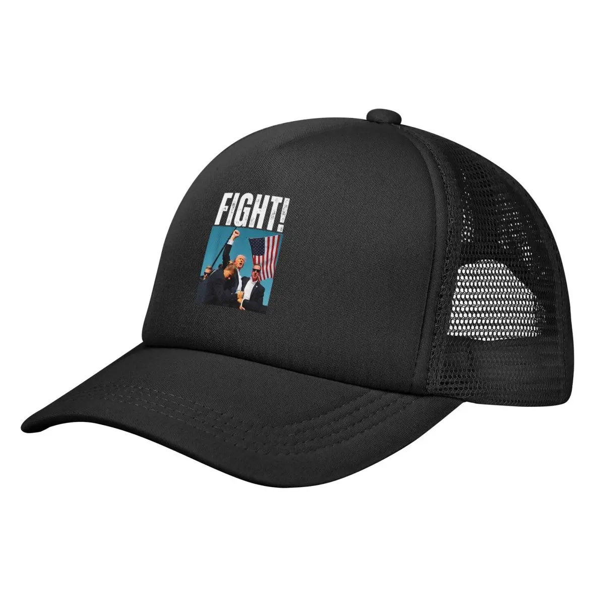 Donald Trump Fight Fist 2024 1 Hat Men Cap Female Women's Cap Baseball Cap Men Man Hat Baseball Cap