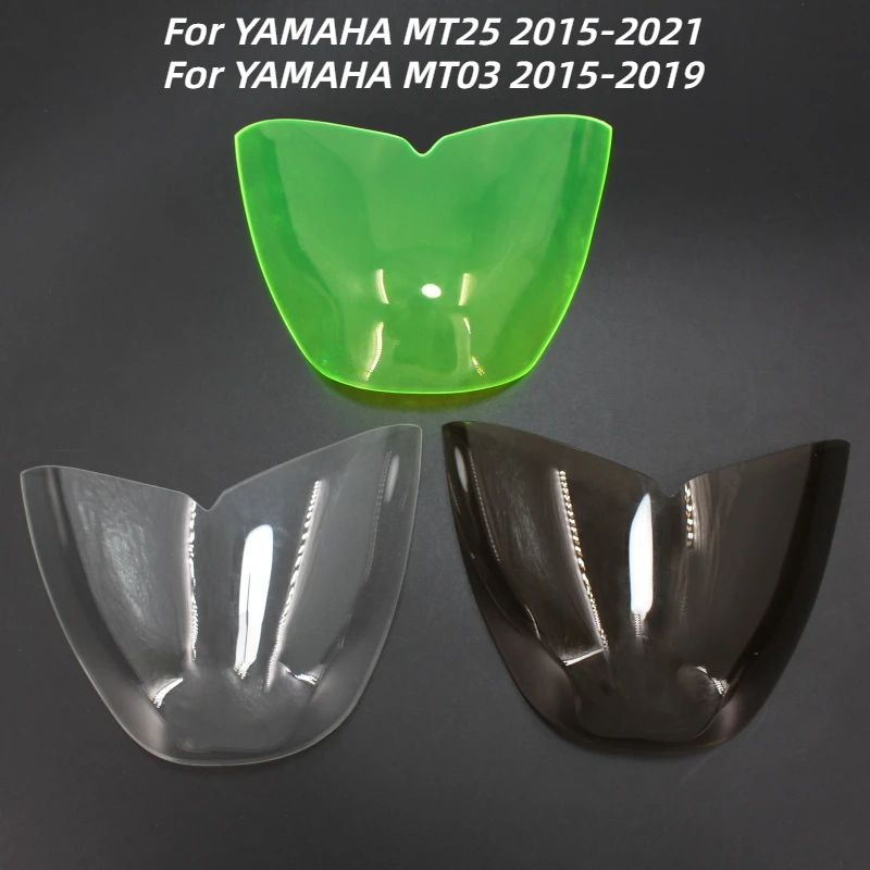 Motorcycle Headlight Guard Head Light Shield Screen Cover Protector For YAMAHA MT 25 MT25 2015-2021 & MT03 MT 03 2015-2019