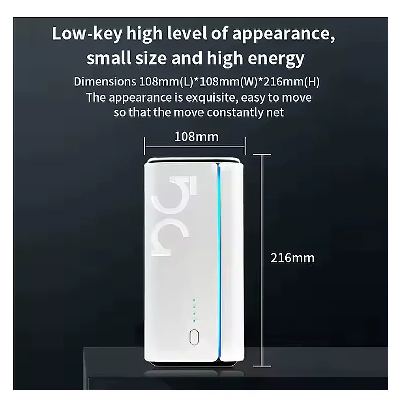 New Product Hot Sale 5G WiFi Router 5G CPE Pro WiFi6 Mesh Dual SIM 4G LTE Router