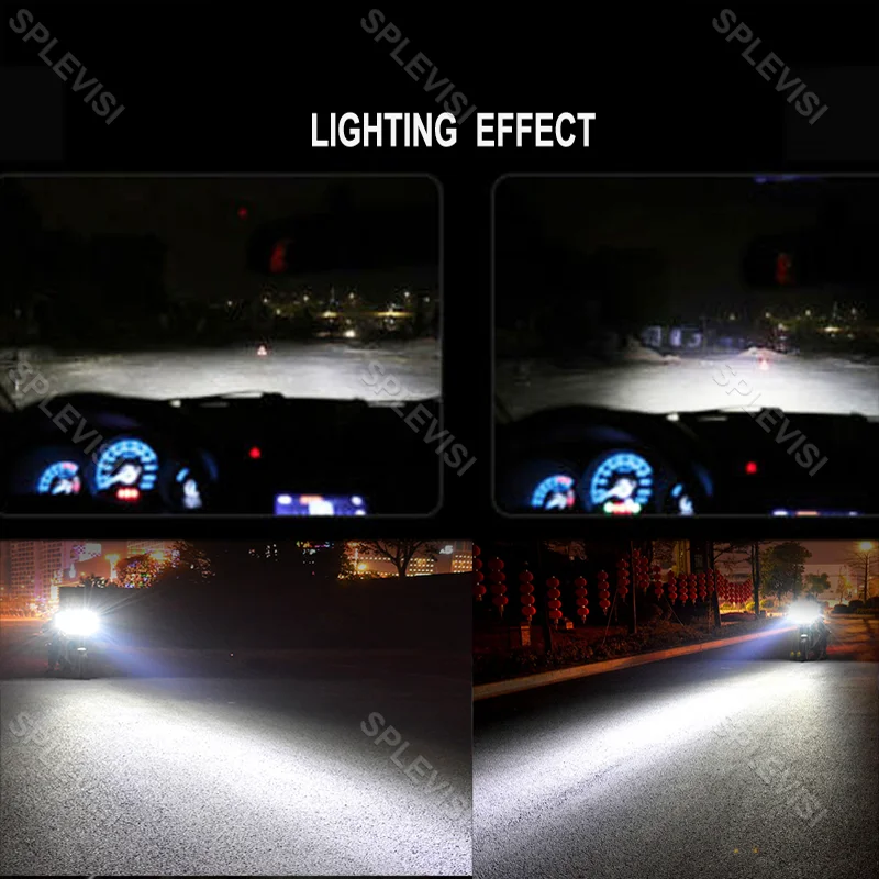 2 قطعة الأبيض LED المصابيح الأمامية المصابيح 6000K ل أبريليا RS4 125 TW0 2011 2012 2013 2014 2015 2016 2017 2018 2019 2020 2021