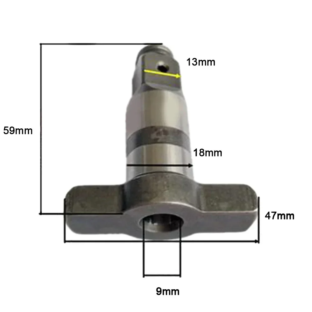 Electric Wrench Shaft Part Electric Wrench Shaft Part 20C 22C Spindle Hexagon Square Shaft Batch Socket Replacement Spare Parts