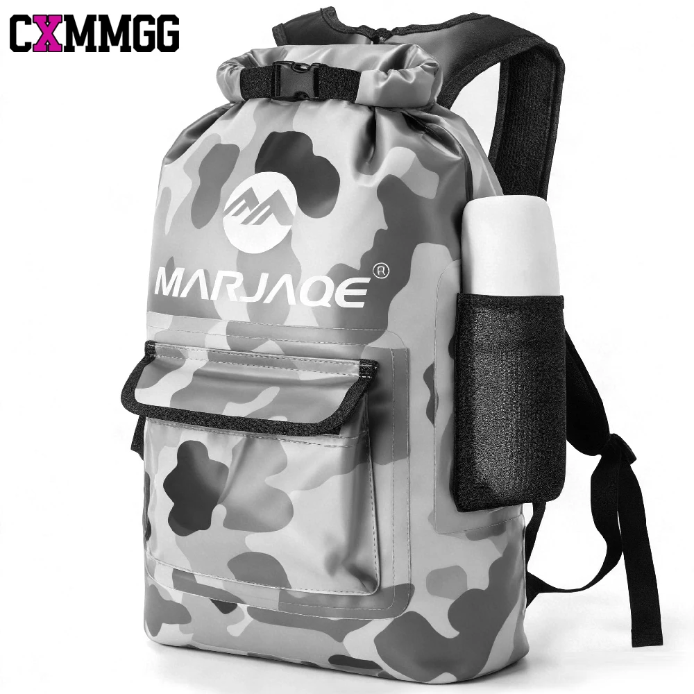 1PCS Floating Waterproof Dry Bag - Lightweight & Waterproof Bags Backpack for Kayaking, Camping,Paddle Boarding & Roll-Top Closu