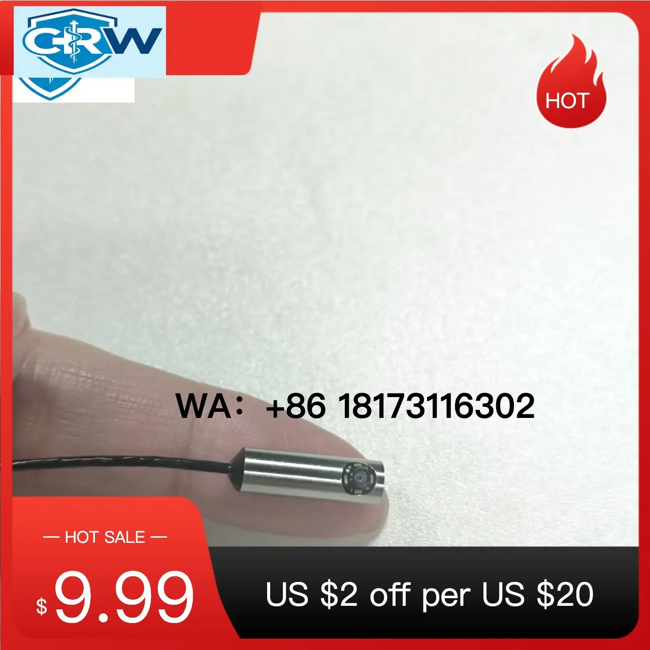 CRW 1280*720p Most Cost Effective Micro Usb  Module with Integrate Light Source Full HD Real Time Image OV9734  Module