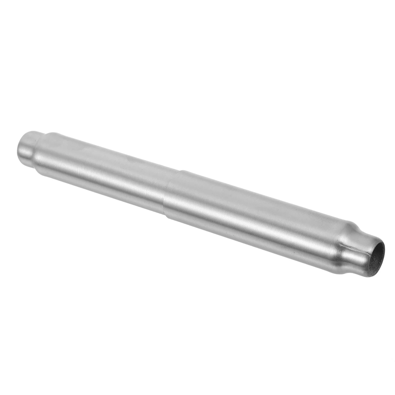 حامل ورق التواليت من الفولاذ المقاوم للصدأ بلمسة نهائية من الكروم، قضيب زنبركي محمل مناديل الحمام، بديل سهل التركيب