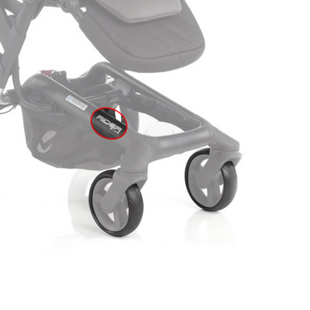 Custom Stroller Tire For Jane Rider 2014~18 Front Wheel PU Tubeless Tyre Cover Wheel Casing Baby Buggy Replace Accessories