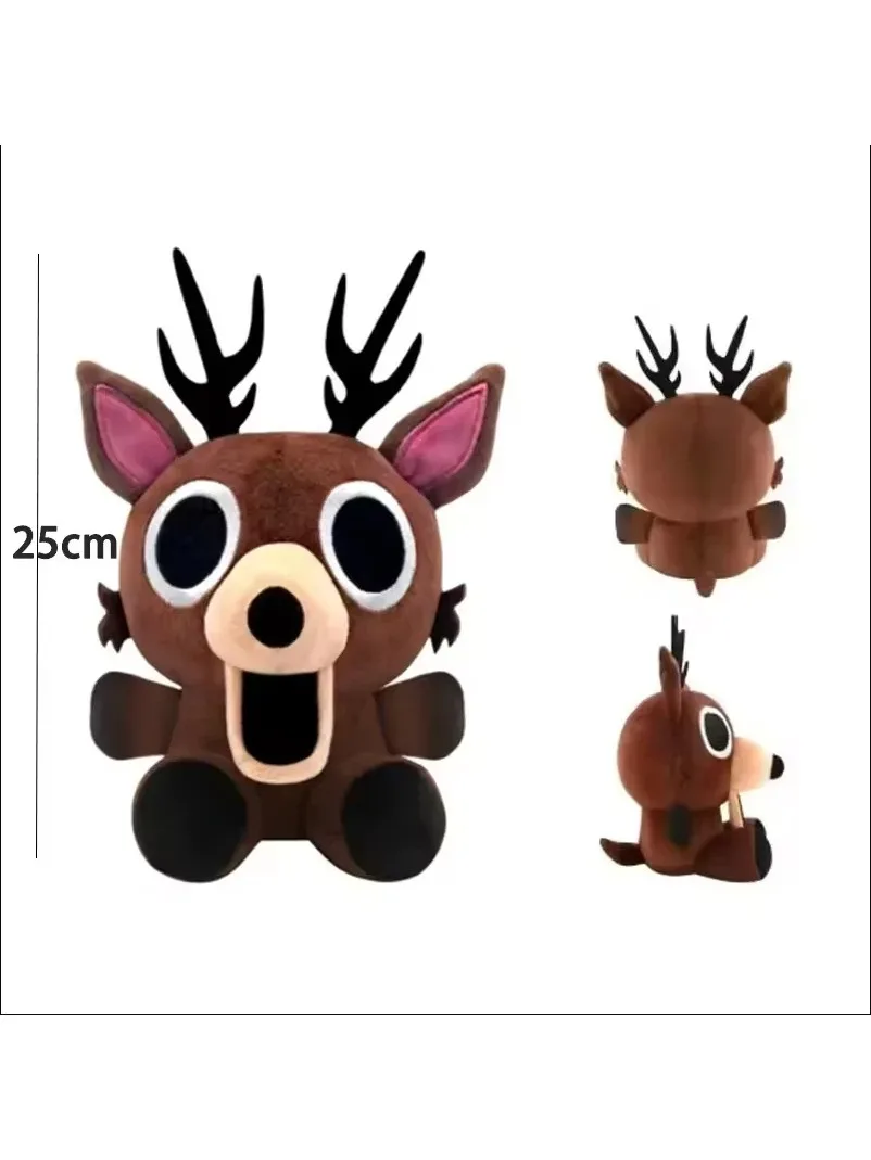 99 notti nella foresta peluche cucciolo cervo peluche gioco divertente regalo di Natale periferiche anime bambola morbida 2025 nuova bambola di cervo carino