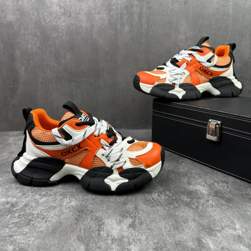 Sneakers Mens 2026 Fashion Lightweight White Sports Shoes Man Breathable Walking Ladies Flat Running Footwear Fabric Soft Bottom