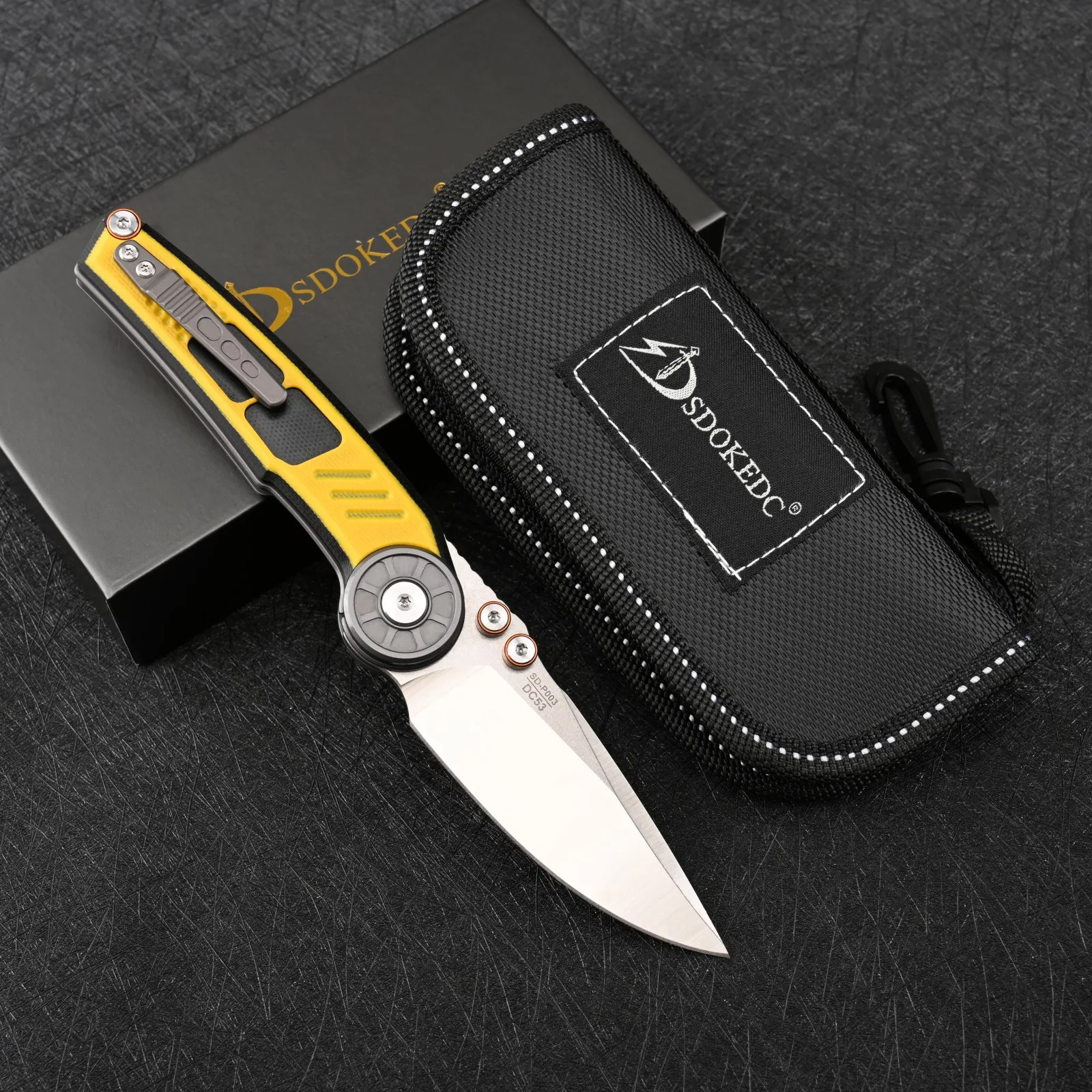 سكين جيب قابل للطي من الفولاذ - مراجعة Edc Everyday Carry Knives وسعره