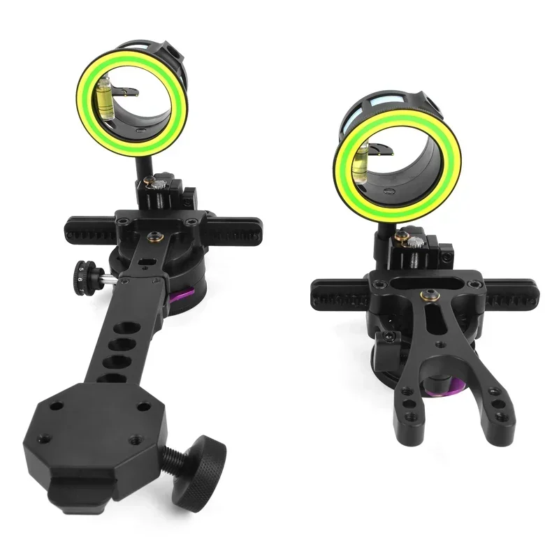 Competition Compound Bow Sight Archery Sight 6061 Aluminum 0.019inch Compound Bow Shooting Accessories