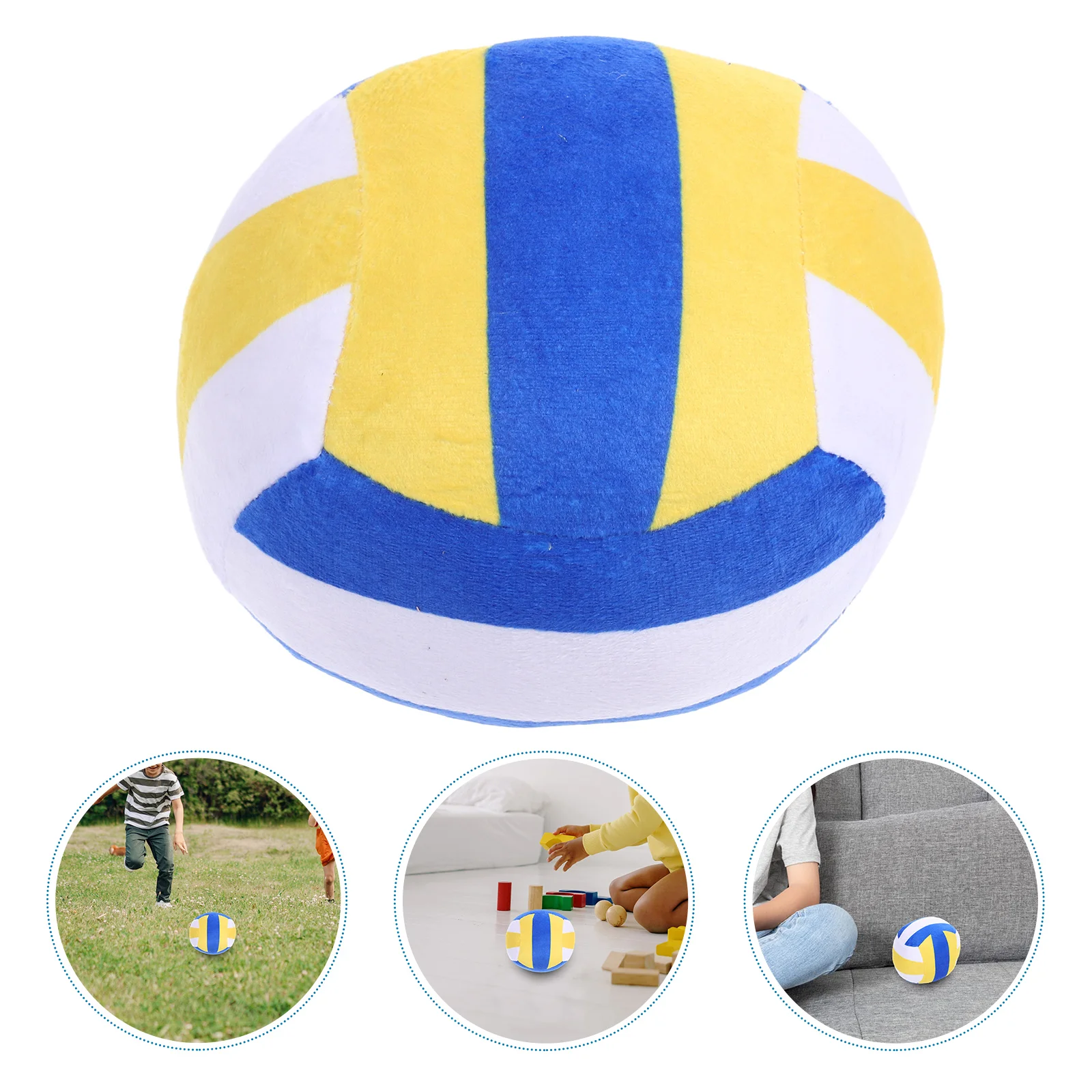 

Volleyball Plush Toy Kids Party Favors Toys Stuffed for Baby Sport Balls Realistic Filling Boy