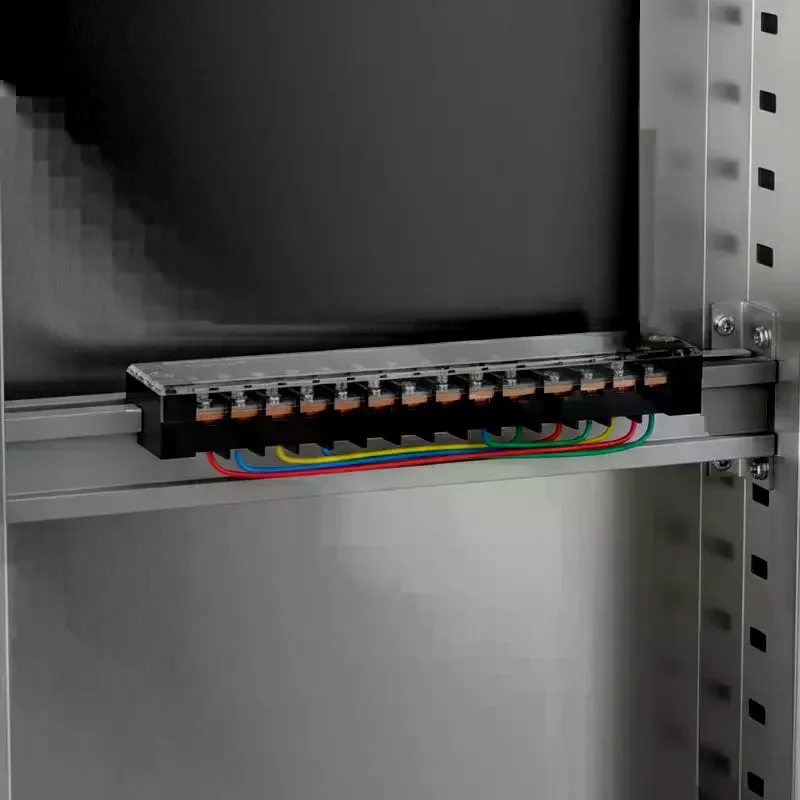 Heavy-Duty 15A 600V Electrical Terminal Block for Enhanced Circuit Safety in Industrial Environments