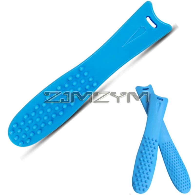 Health Meridian Shot, Fitness Massage Hammer Shoulder Tapping Rods, Convex Round Palm Body Beat Board