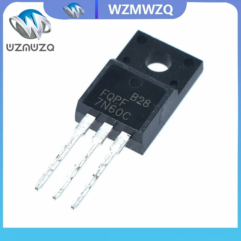 10Pcs FQPF7N60C 7N6…