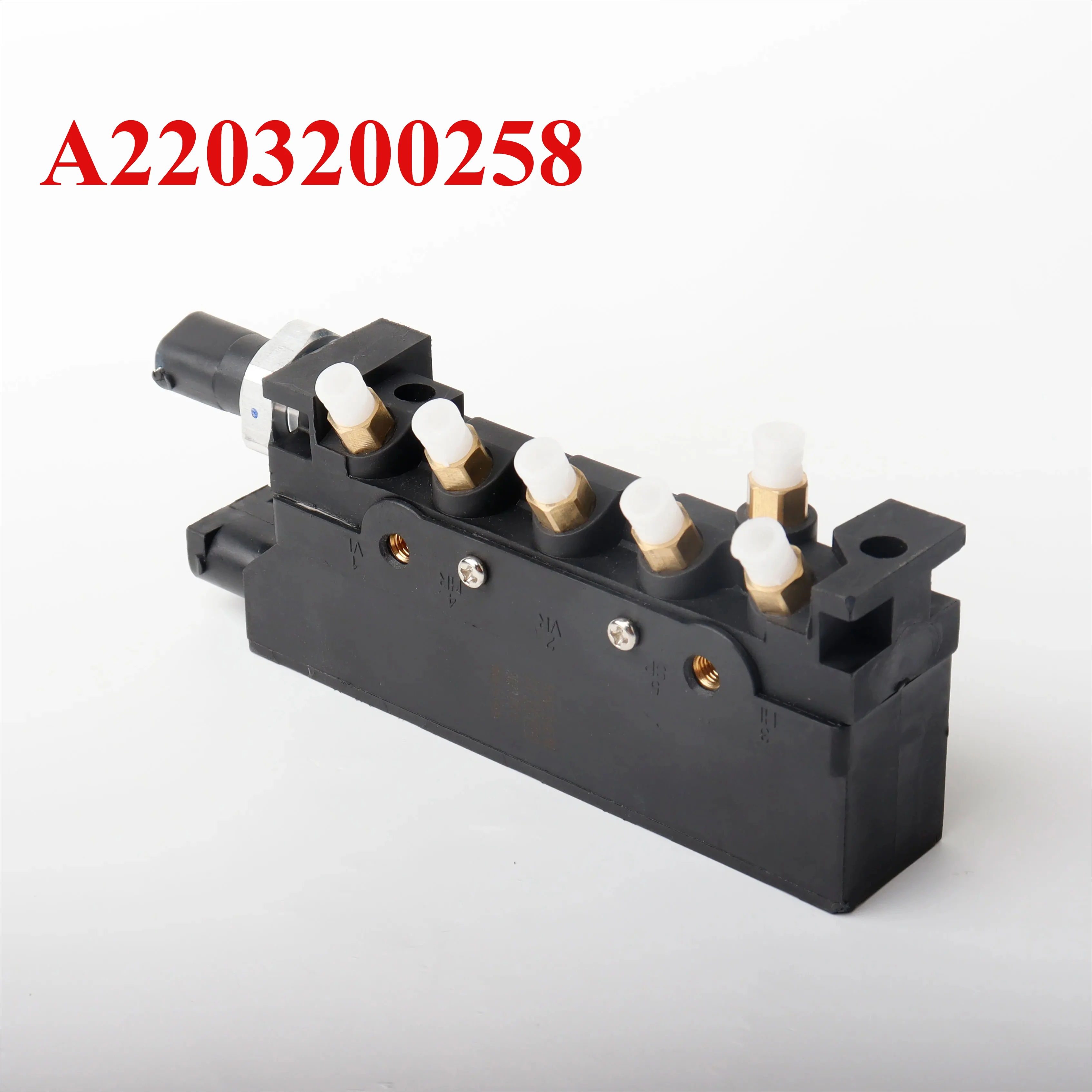 

2203200258 A2203200258 Suspension Valve Air Supply Solenoid Valve Block For Mercedes W220 S350 S430 S500 S600 Car Accessories