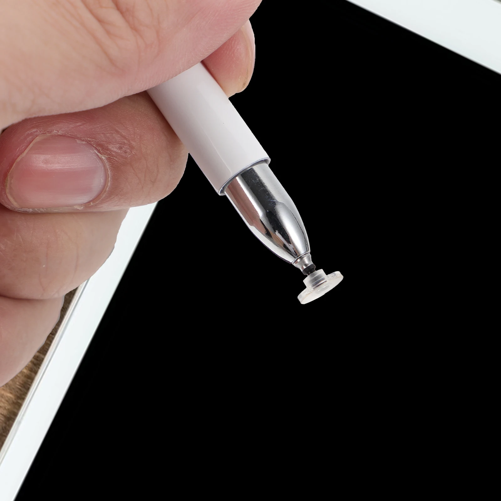 

Aluminium Alloy Capacitive Stylus Screen Portable Lightweight No Scratch Tip Universal Use Capacitive Stylus Pen