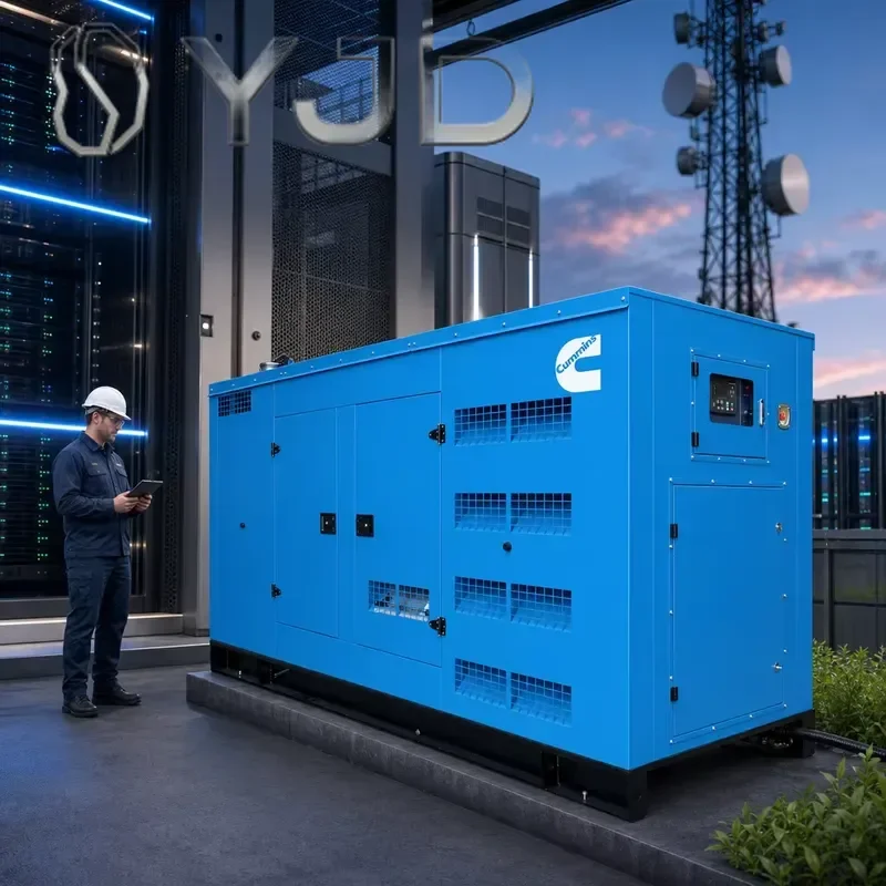 240kW 300kVA Silent Diesel Generator Set for Factory Hospital Standby Power Soundproof 3 Phase Factory Price