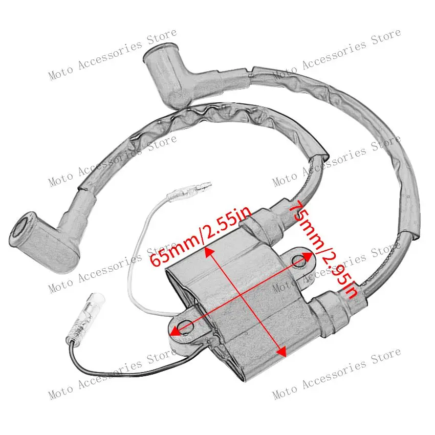 Boat Ignition Coil Assy For Suzuki 9.9HP 15HP 40HP DF9.9 DF15 DT40 DT40C S/L RS/L 33410-94400 33410-92L11 33410-92L10