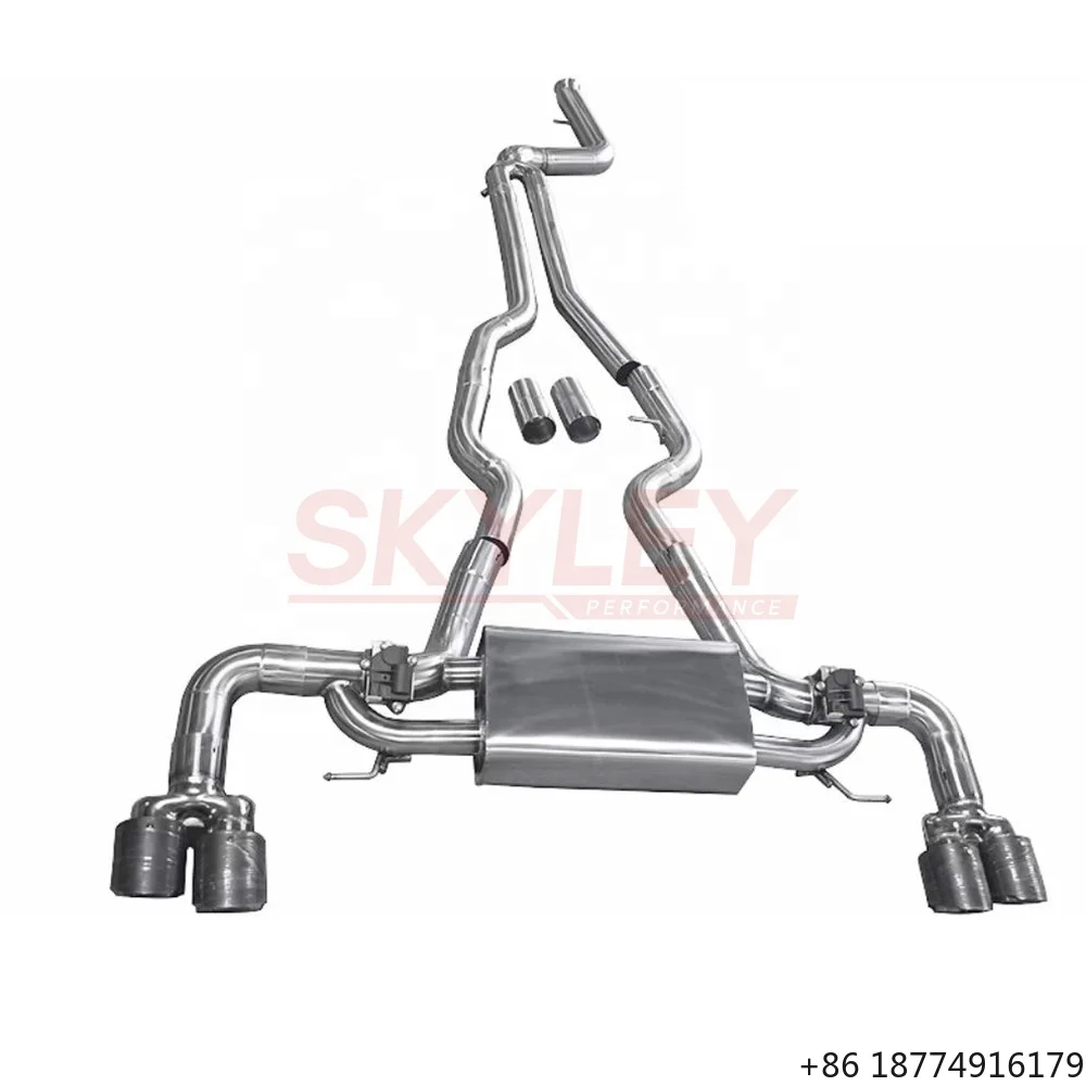 

OEM для BMW M340i/M340 G20 3.0T 2019-2024: Спортивные выхлопные трубы из нержавеющей стали, глушитель, выхлопная система Catback