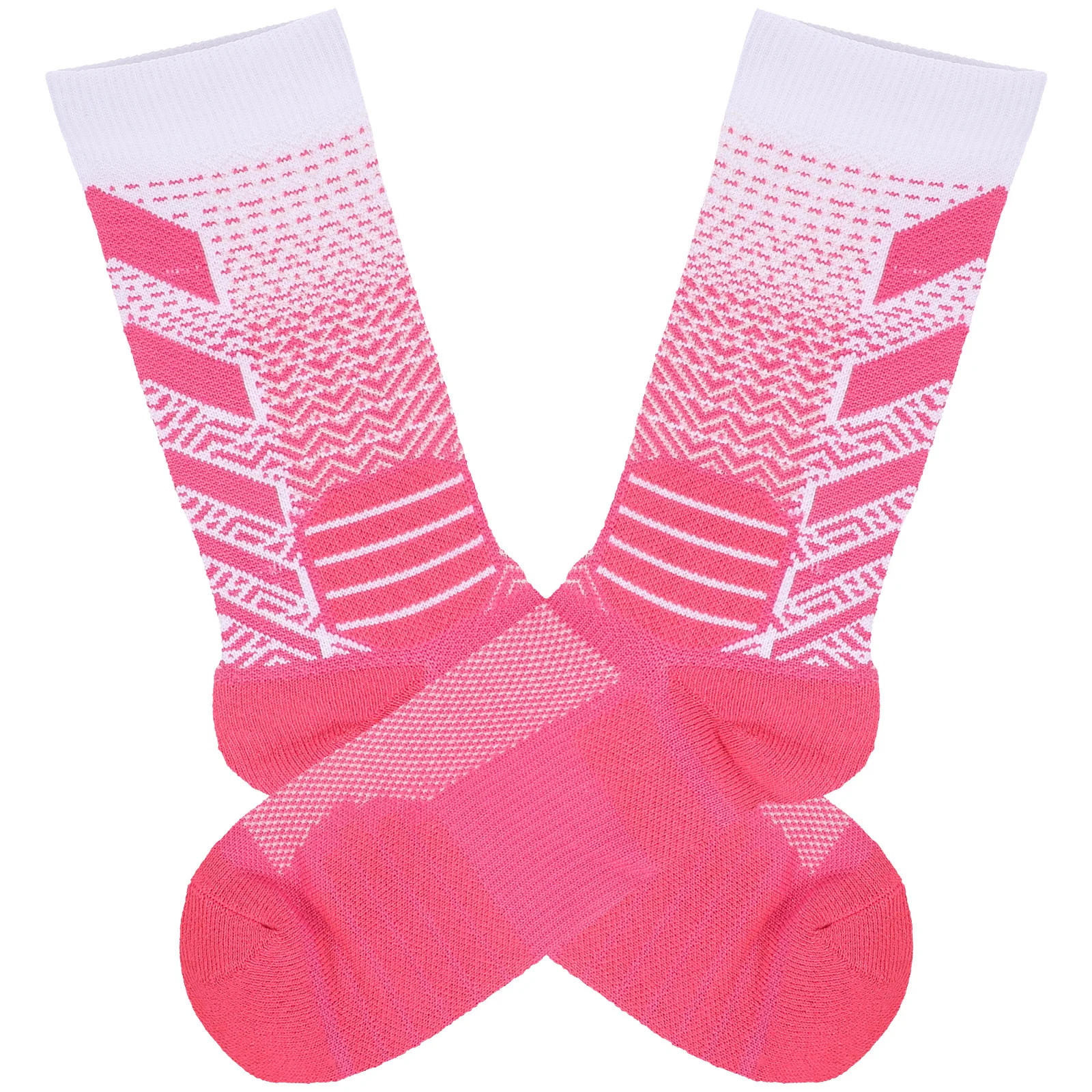 1pcs 1 Pair Thickened Cushion Sports Socks Breathable Mid Calf Men Basketball Running Training Hiking Wrestling Outdoor Socks