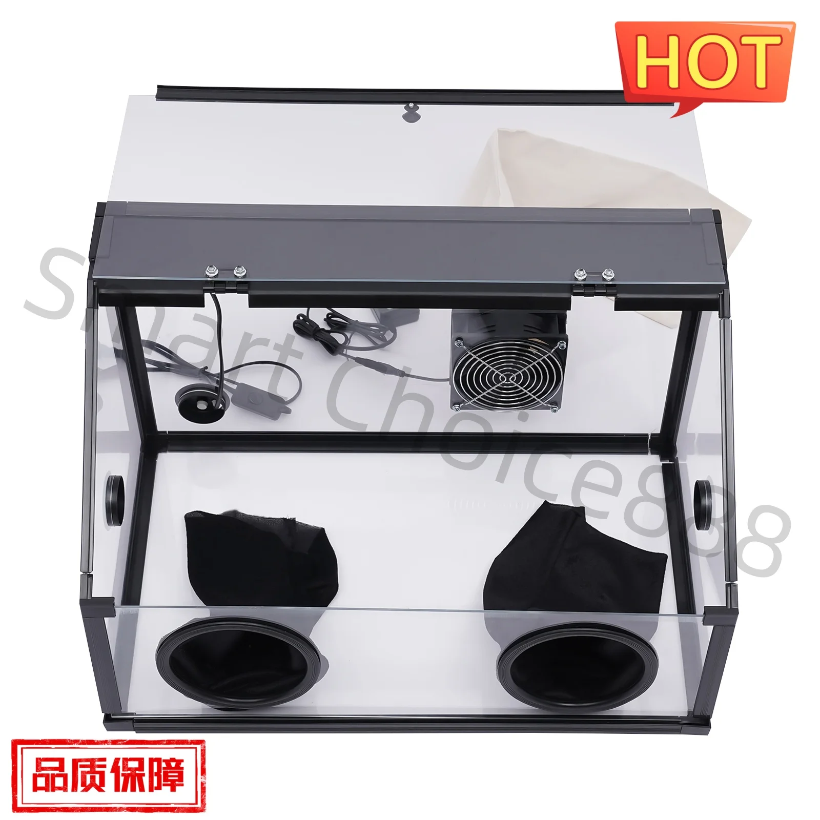 Acrylic Dust Box Transparent Acrylic Cover Durable Acrylic Dust Box Cover for Carving Grinding