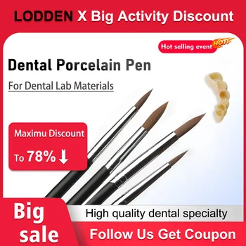 Szczoteczka dentystyczna porcelanowy długopis żywica kształtowanie stomatologiczne silikonowy klej kompozytowy porcelanowy zęby narzędzia dentystyczne narzędzie laboratorium dentystycznego 1 szt.