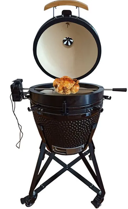 Rotisserie for 21inch kamado