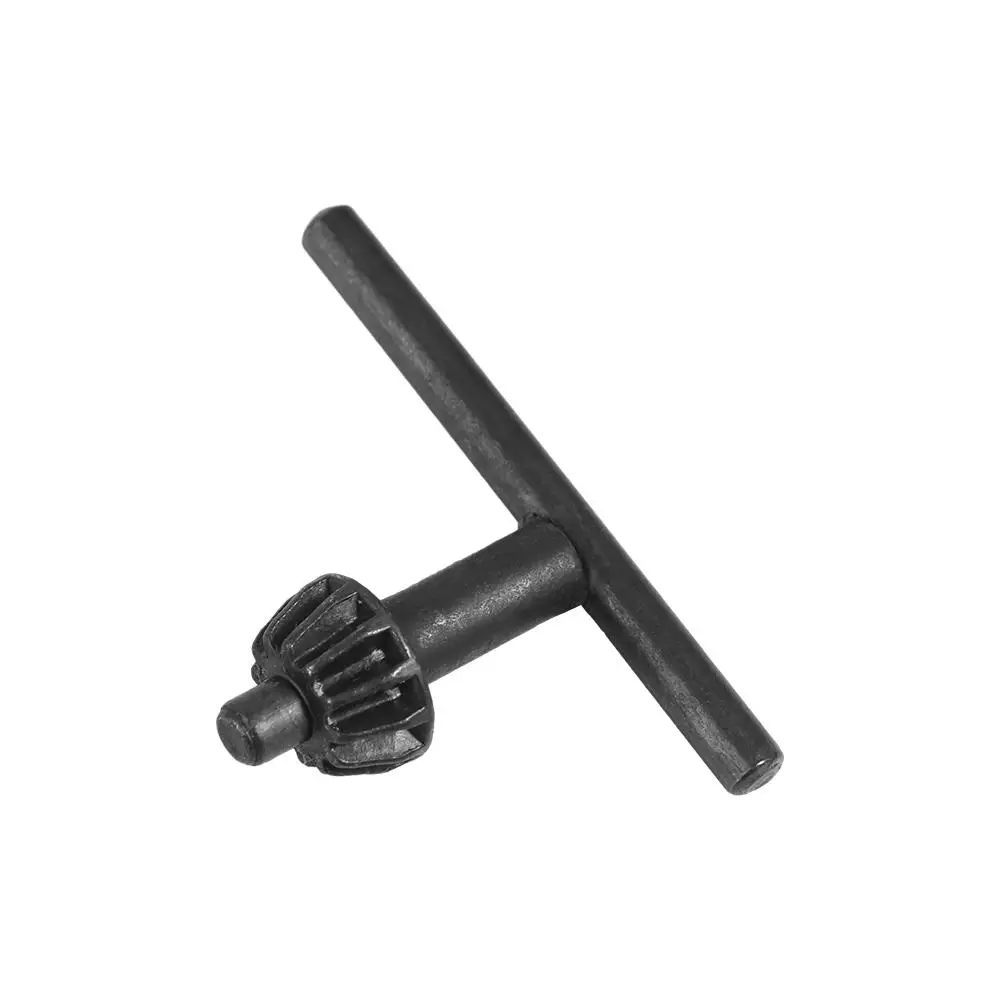Portable With Gum Cover Drill Chuck Wrench Hand Universal Key Wrench Metal Drill Chuck Keys Tool Part
