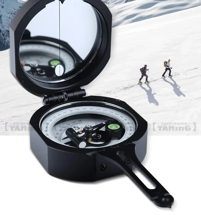 DQY-1 Geological Compass High Precision Mining Guide North Needle Ha Guang DQL-8 Damping Outdoor