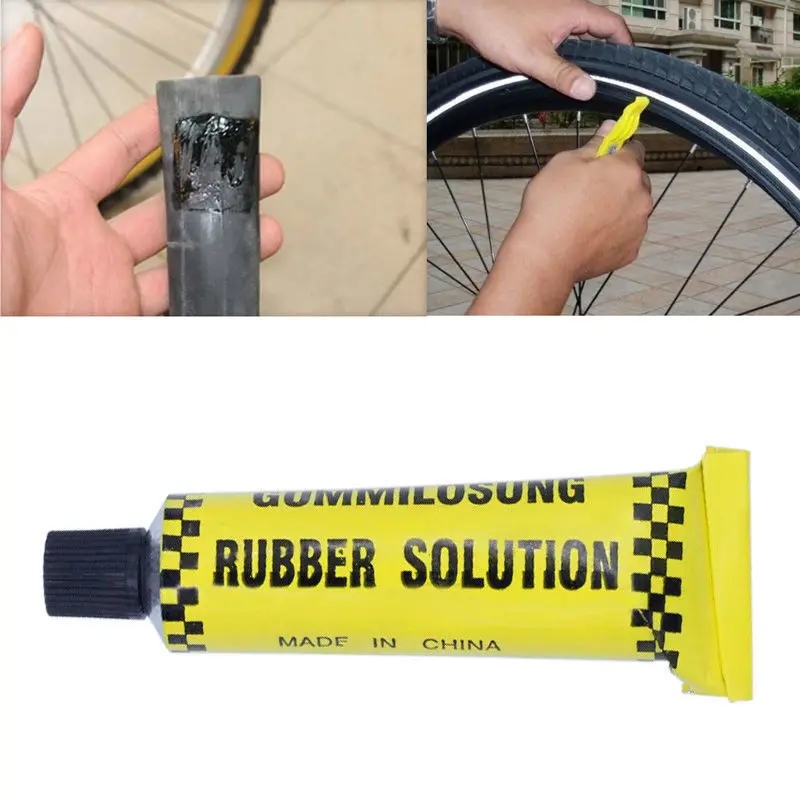 12g Tire Strong Repairing Glue Portable Motorcycle Bicycle Scooter Inner Tube Puncture Repair Glue Auto Tyre Repairing Tool