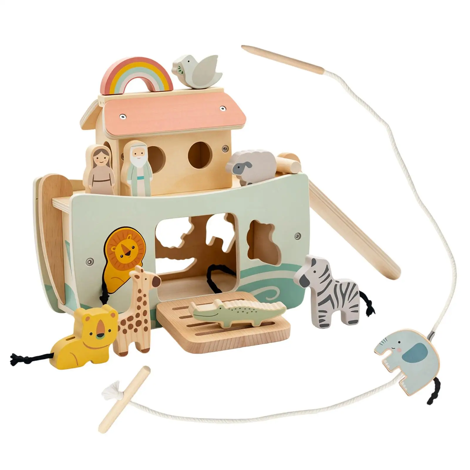 shape-toys-5-in-1-wooden-educational-stacking-fine-motor-skills-child-shape-learning-sorter-toys-for-boys-girls-home