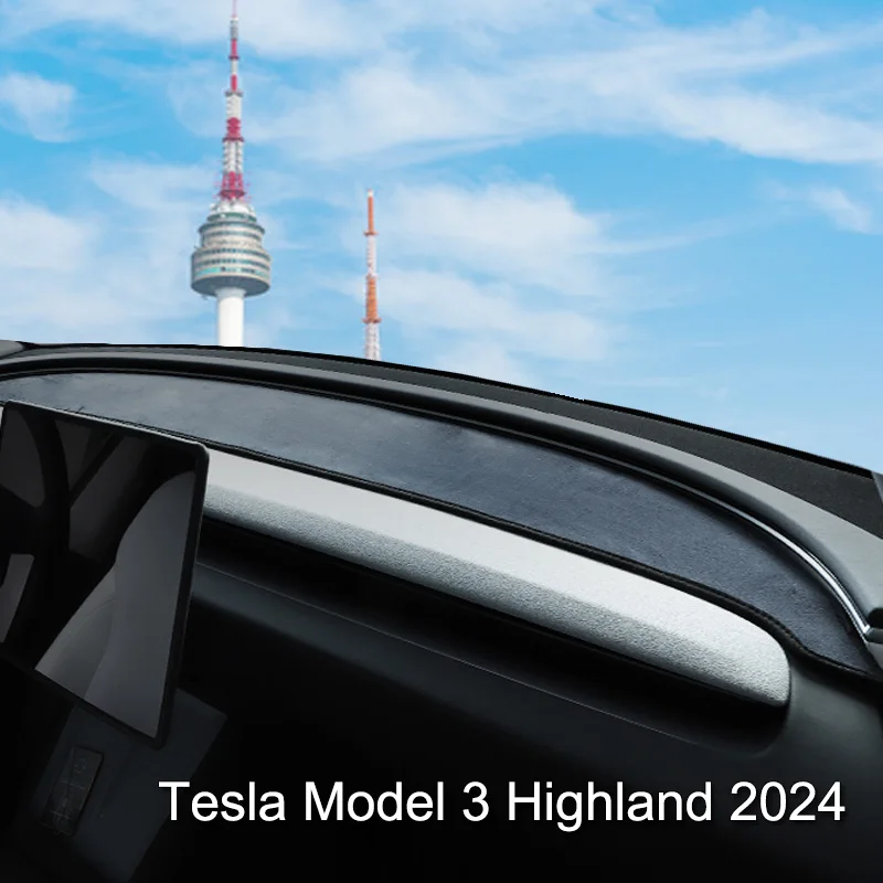 Коврик для приборной панели Tesla Model 3 и Tesla Model 3 Highland 2024